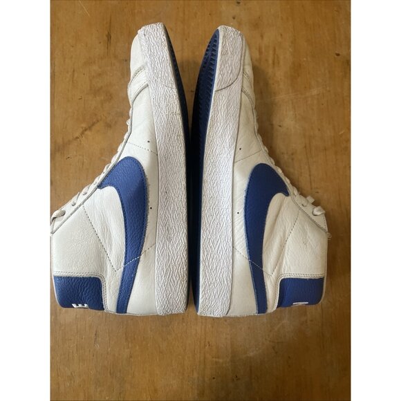 SALE NIKE SB BLAZER MID ISO VARSITY ROYAL BLUE WHITE DH6970 100 MENS Sz 8 - Picture 6 of 12